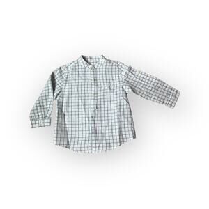 Mayoral Cotton Linen Blend Boys Button Up